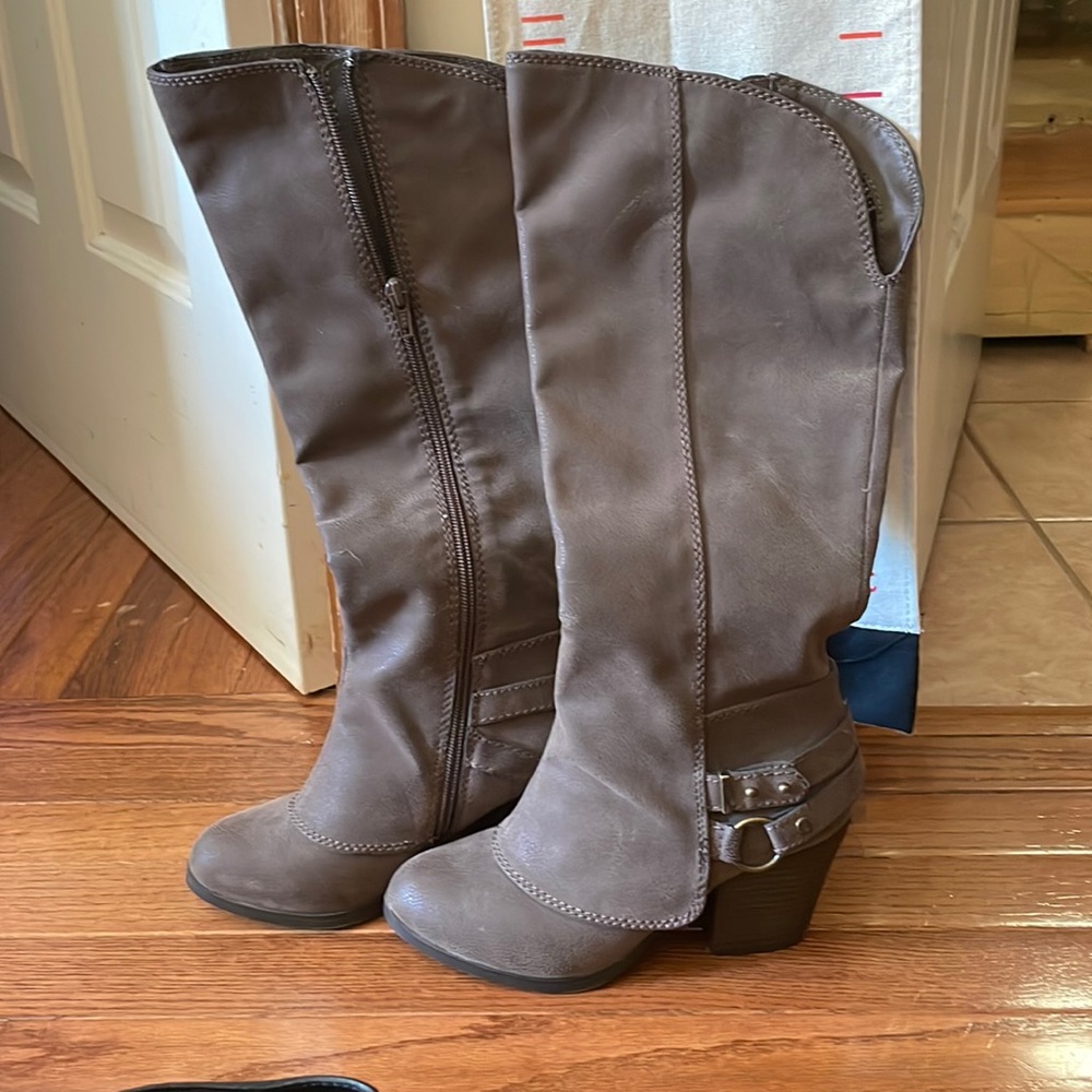 Knee high boots